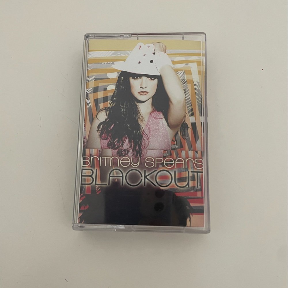 Britney Spears Blackout Casette